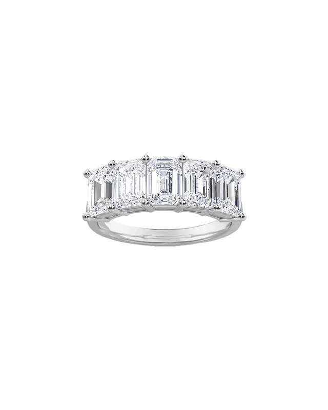Diana M Lab Grown Diamonds Diana M. Fine Jewelry 14K 3.60 ct. tw. Lab Grown Diamond Half-Eternity Ring, image 1 of 1 from Rue La La