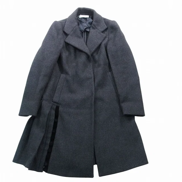 Prada Wool Cashmere Button Coat in Cashmere from The Reluxe