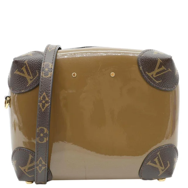 Louis Vuitton Venice Monogram Vernis Leather Shoulder Bag Bronze in Leather from Dallas Designer Handbags