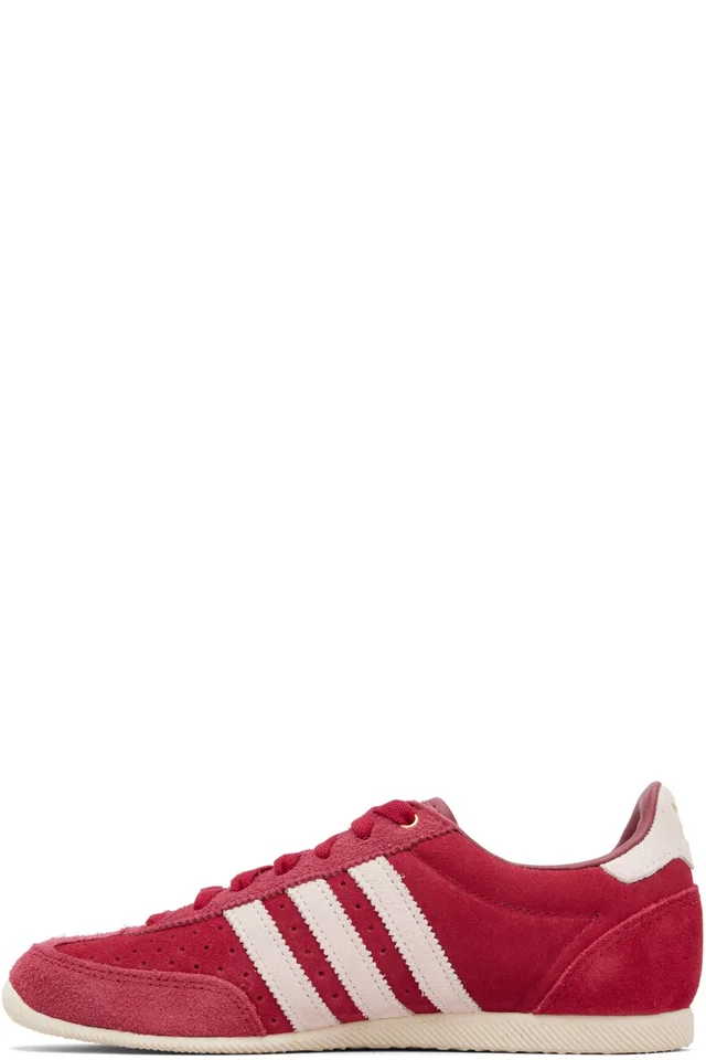 adidas Originals Red Japan Sneakers, photo 3 of 5 from SSENSE
