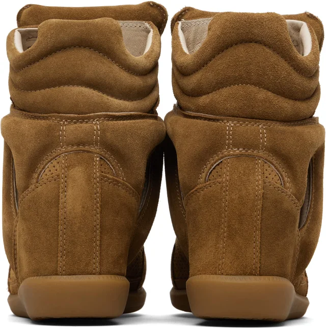 Isabel Marant Brown Bekett Sneakers, photo 2 of 5 from SSENSE