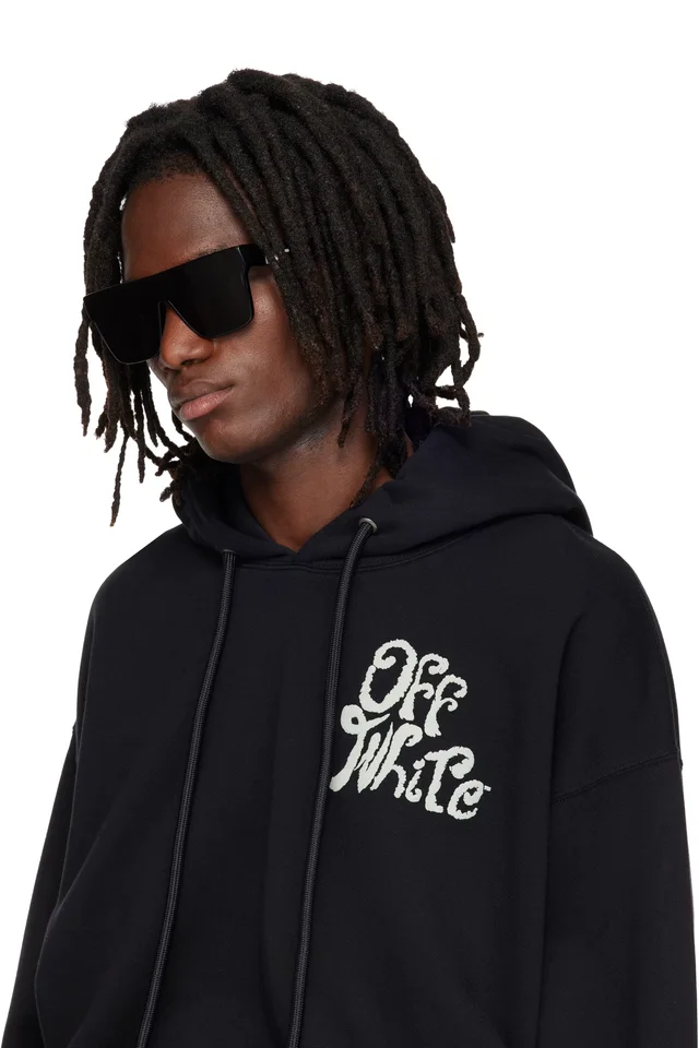 Off-White Black Columbus Sunglasses, photo 4 of 4 from SSENSE