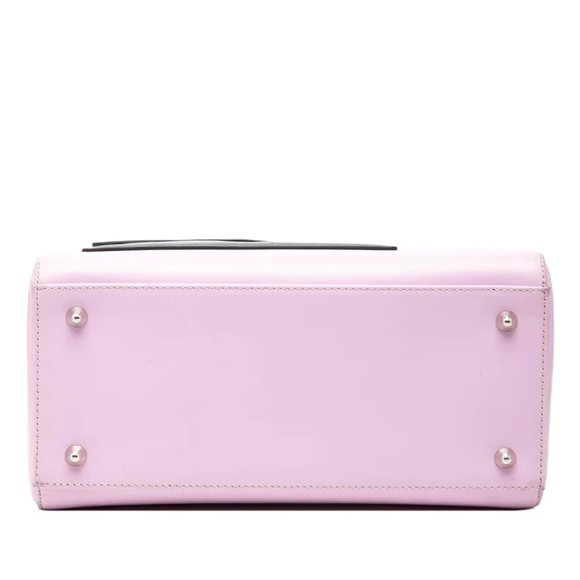 Pink Dior Medium Calfskin Pockets Lady Dior Satchel in Pink Calfskin from Designer Revival, photo 2 of 2