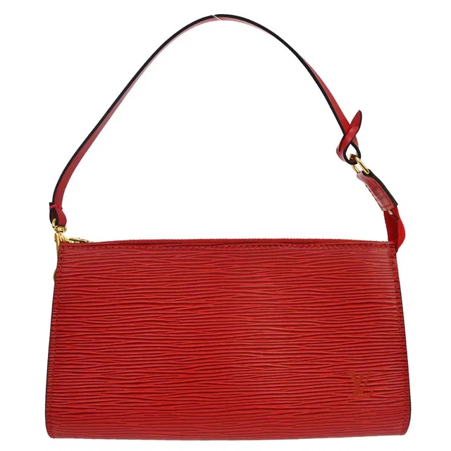Louis Vuitton Red Epi Pochette Accessoires 21 Handbag M52957 in Red Leather from AMORE Vintage Tokyo