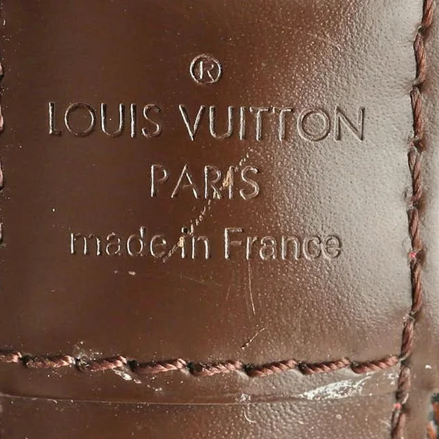 Louis Vuitton Damier Ebene Alma MM Bag in Brown Canvas from A Retro Tale, photo 7 of 10