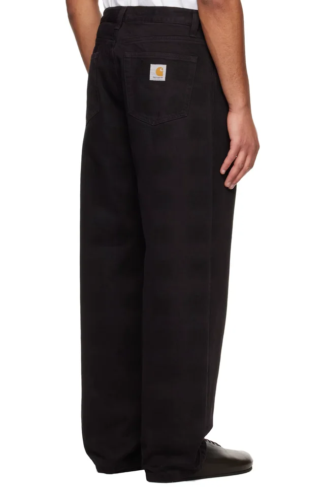 Carhartt Work In Progress Black Everson Jeans, photo 3 of 4 from SSENSE