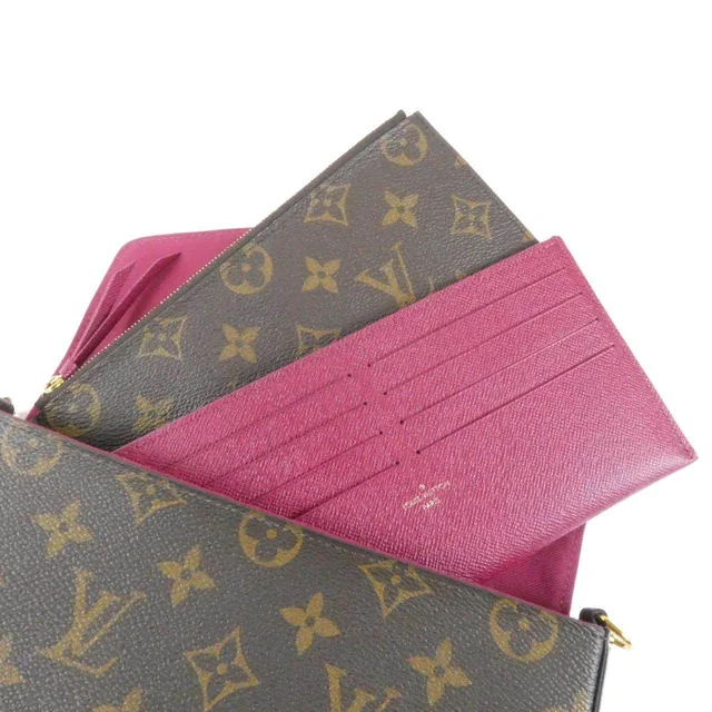 Louis Vuitton Pochette Felicie Monogram shoulder bag in Bronze Canvas from LuxUness, photo 6 of 9