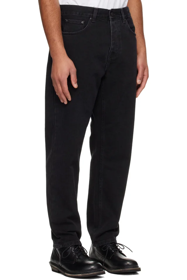 Carhartt Work In Progress Black Newel Jeans, photo 2 of 4 from SSENSE
