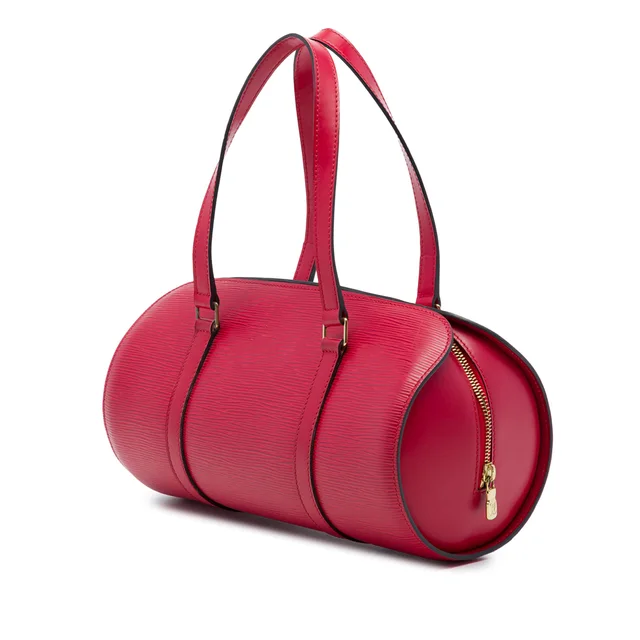 Red Louis Vuitton Epi Soufflot Handbag in Red Leather from Designer Revival, photo 2 of 2