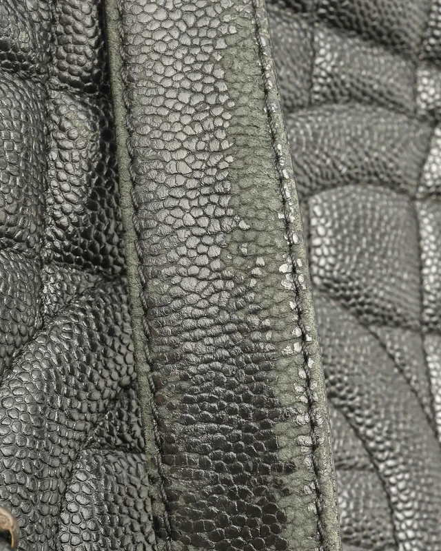 Chanel Caviar GST Grand Shopping Tote Bag in Caviar leather from A Retro Tale, photo 7 of 14