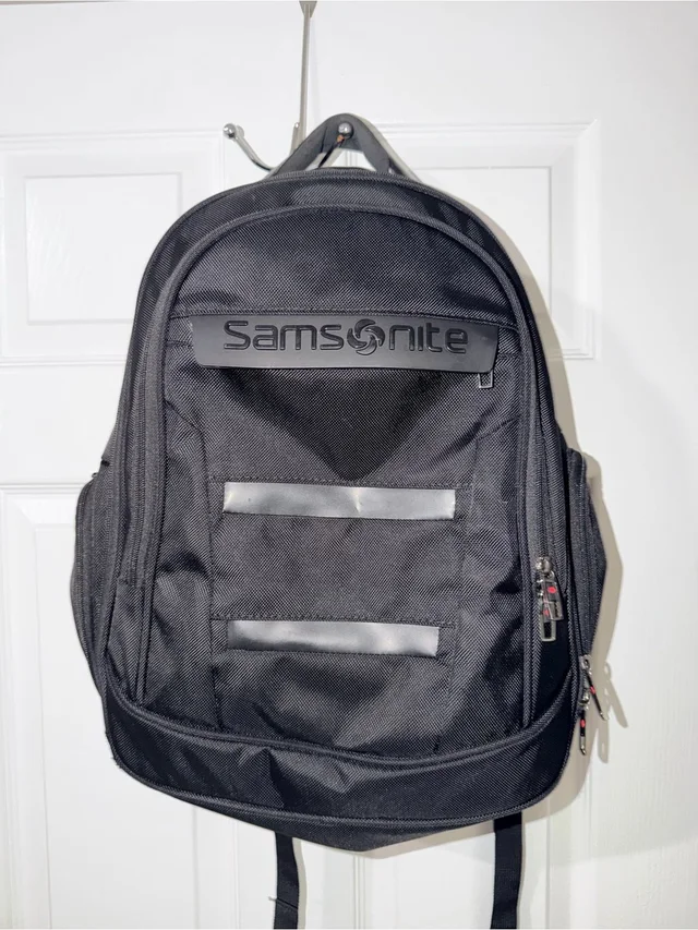 Samsonite Laptop Backpack Business Travel Computer School Bookbag in black from Poshmark