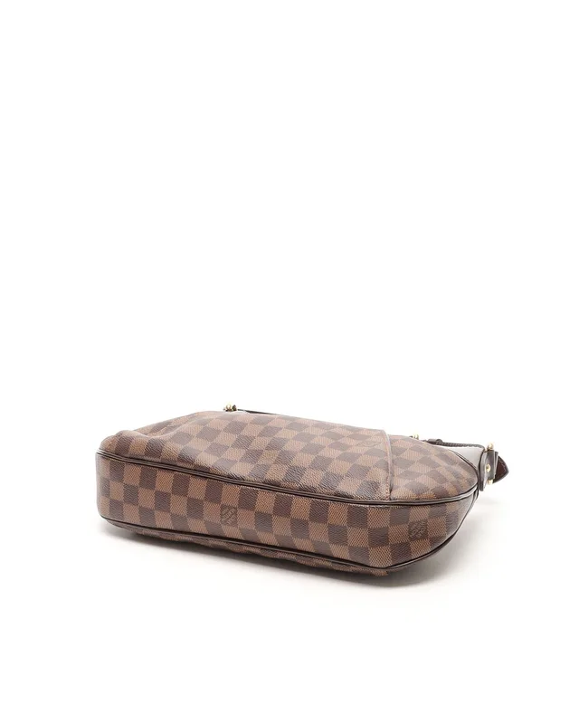 Louis Vuitton Damier Ebene Thames PM Shoulder Bag in Brown Leather from A Retro Tale, photo 4 of 9