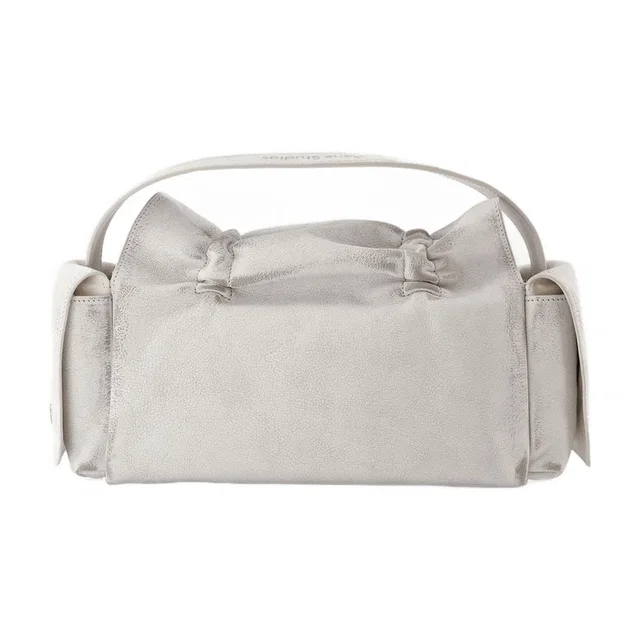 Acne Studios Shoulder Bag — White Calfskin in White Calfskin from HEWI
