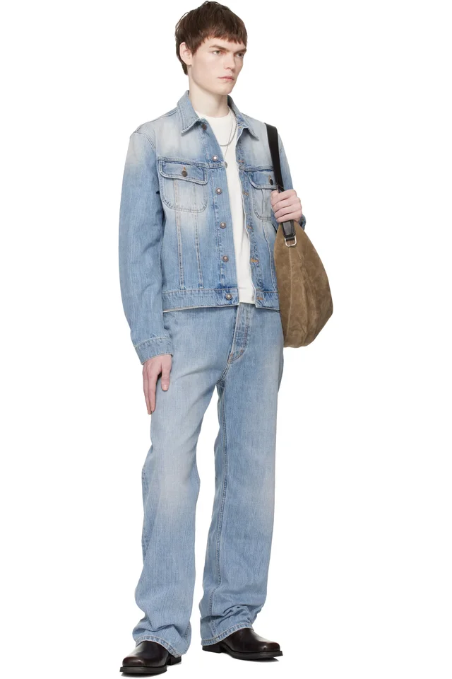 JEANERICA Blue Vega Jeans, photo 4 of 4 from SSENSE