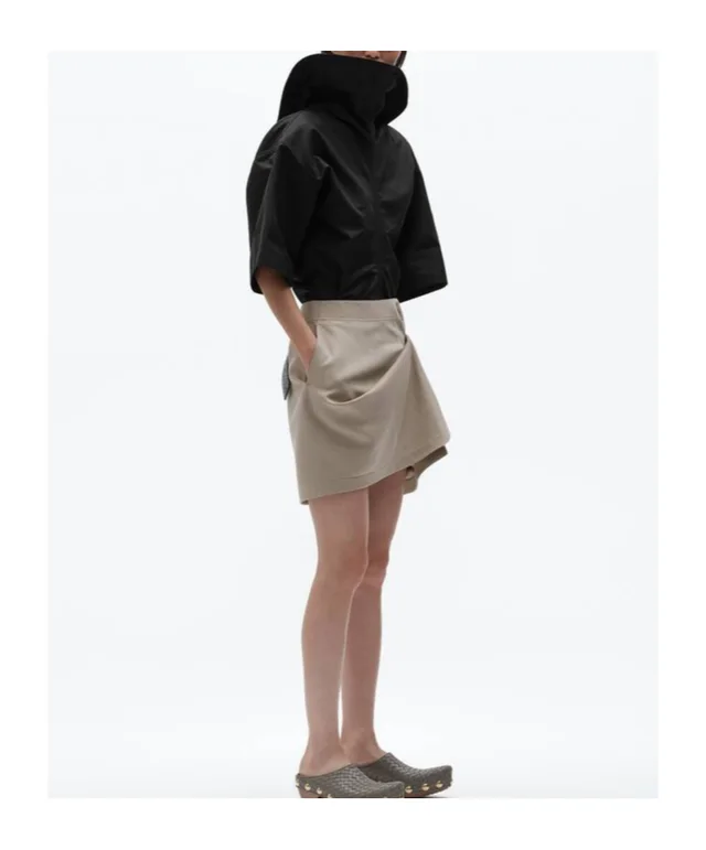 Bottega Veneta Wool Twill Skirt, photo 3 of 3 from SENSER