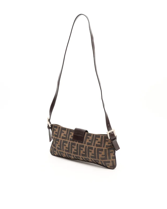Fendi Zucca Crossbody Bag in Canvas from A Retro Tale, photo 3 of 8