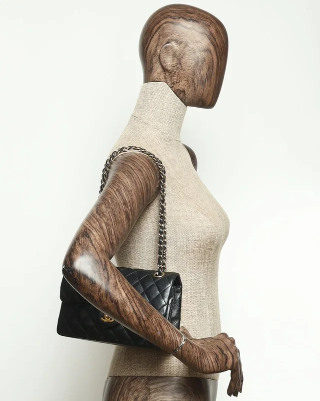 Chanel Classic Small Double Flap Bag in Lambskin from A Retro Tale, photo 13 of 13