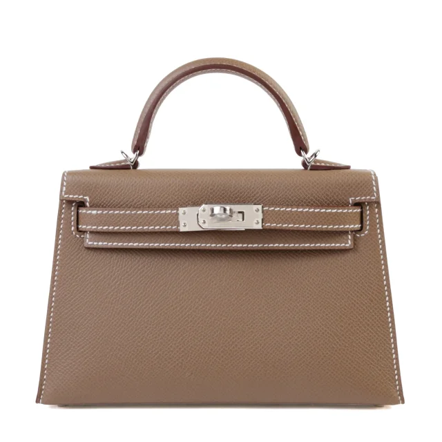Hermès Mini Kelly II Etoupe (18) from Ginza Xiaoma