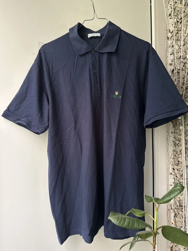Rolex Polo Tee Luxury Old Money Stile in blue from Grailed