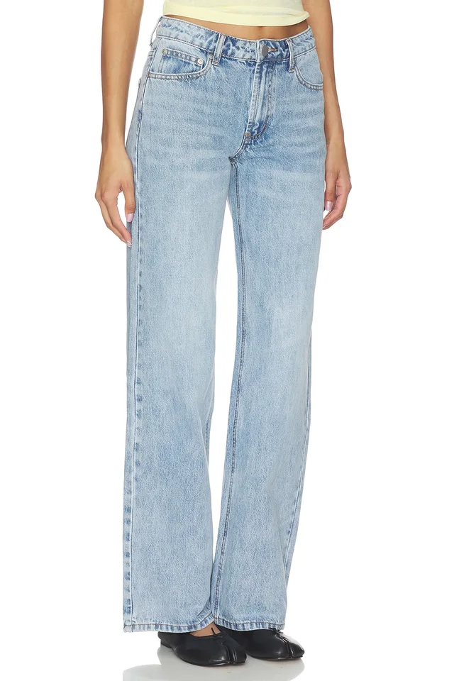 ALL THE WAYS Wynter Jean in Light Blue Wash, photo 2 of 6 from REVOLVE (Canada)