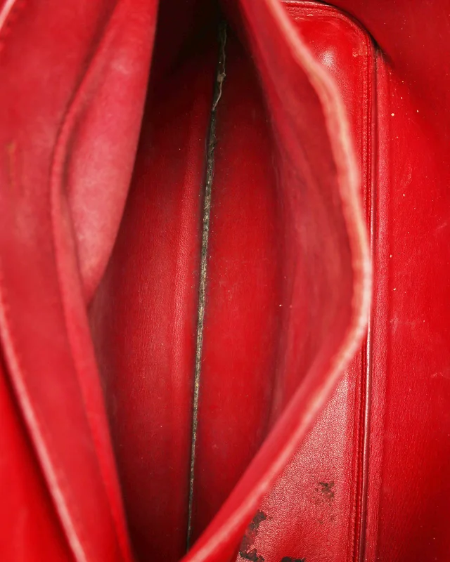 Prada Large Saffiano Double Bag in Saffiano leather from A Retro Tale, photo 10 of 14