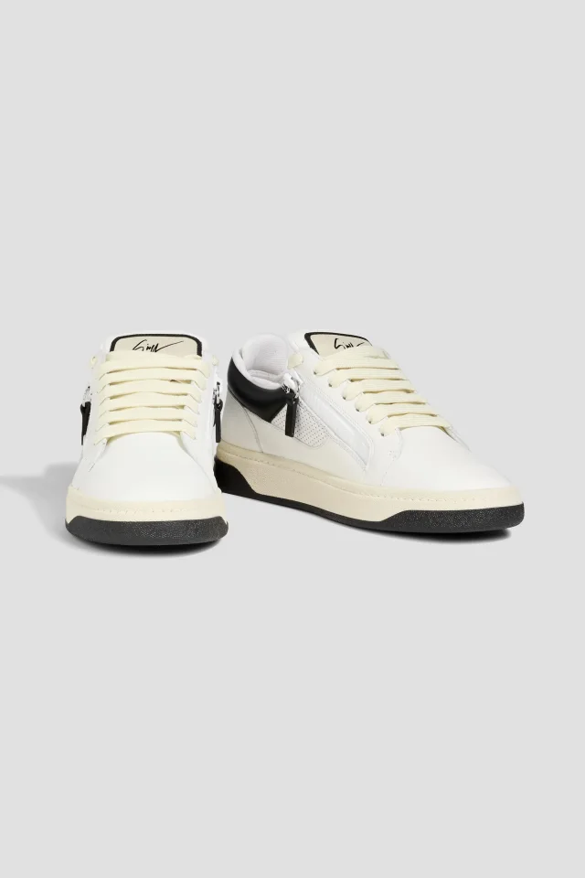 Giuseppe Zanotti GZ94 Leather Sneakers, photo 2 of 4 from THE OUTNET
