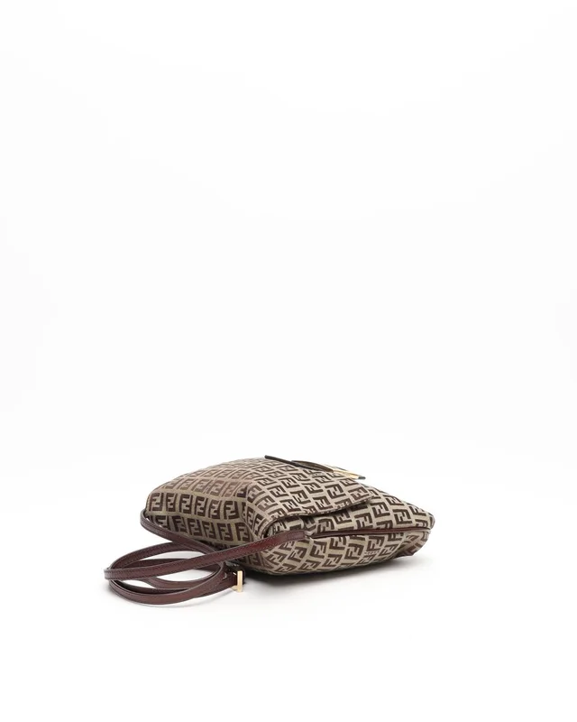 Fendi Zucchino Crossbody Bag in Canvas from A Retro Tale, photo 5 of 12