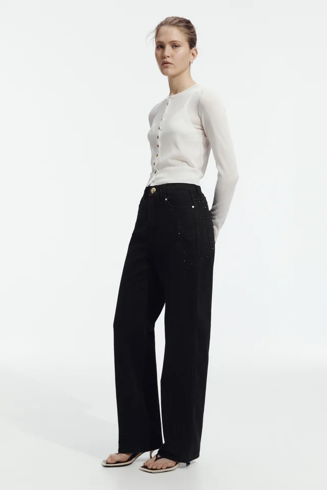 AJE Vanaia Denim Jean in Black from Aje, photo 1 of 1