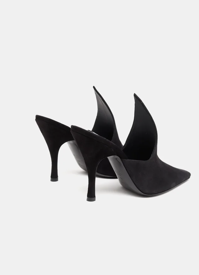 Alaïa Pointed-Toe Heeled Mules, photo 6 of 7 from SENSER