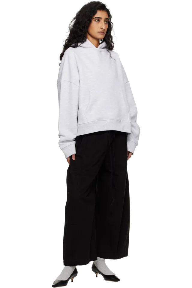 Entire Studios Gray Heavy Hoodie, photo 4 of 4 from SSENSE