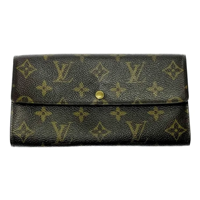 Louis Vuitton Monogram Portefeuille Sarah Wallet Brown in Brown from The Reluxe