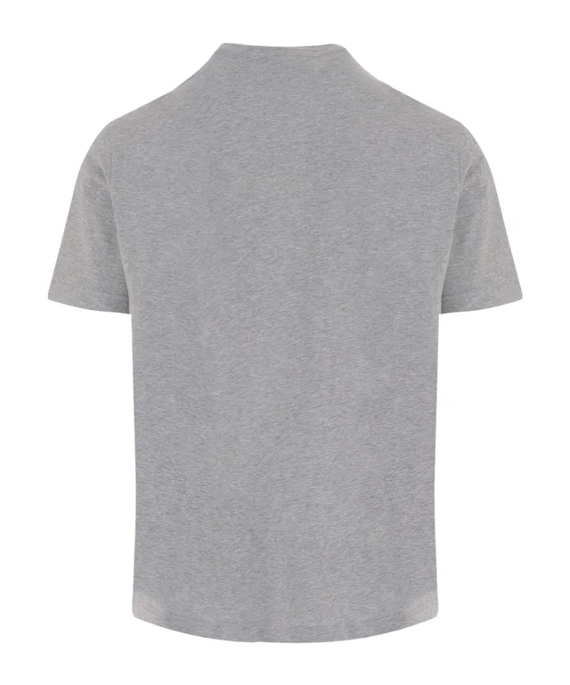 Emporio Armani Jersey T-shirt with op-art embroidery, photo 2 of 3 from SENSER