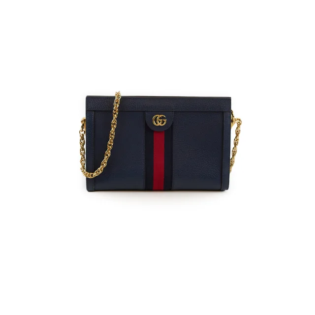 Gucci Ophidia Small Navy Chain from The Purse Affair