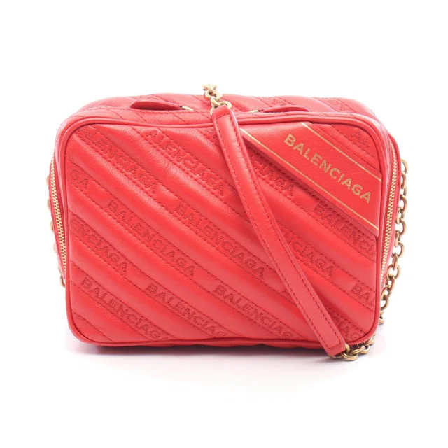 Balenciaga Blanket Reporter XS Leather Shoulder Bag in Leather from LuxUness