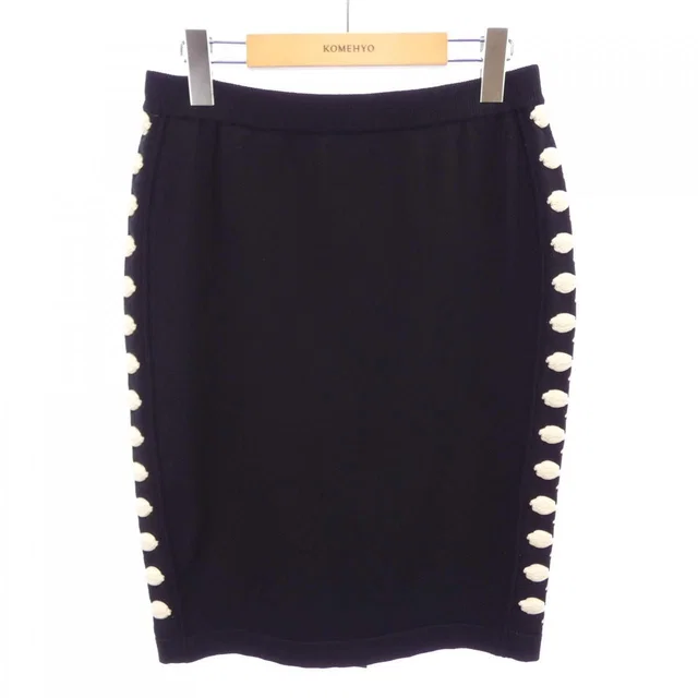 Chanel Skirt Black in Black from The Reluxe