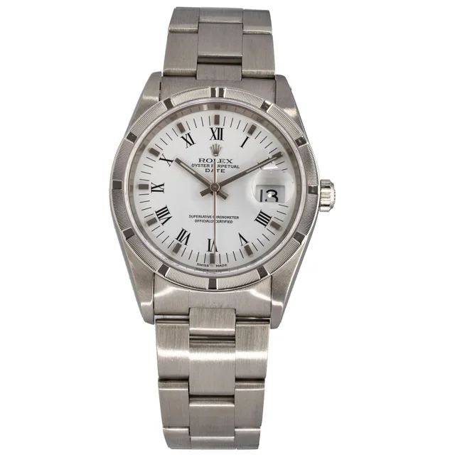 Rolex Date 15210 34mm Stainless Steel Watch from H&T