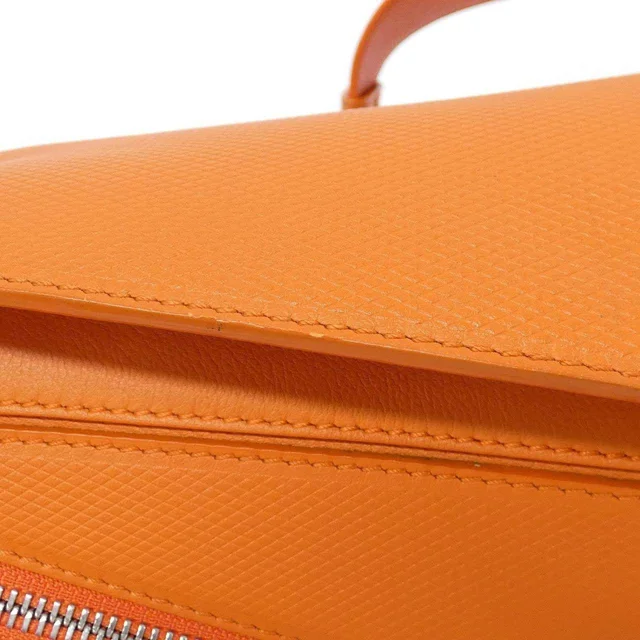 Loewe Puzzle Small Calf Shoulder Bag in Orange Calfskin from LuxUness, photo 5 of 10