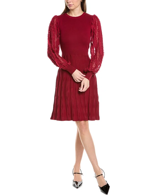 Nanette Nanette Lepore Chiffon Sleeve Sweaterdress, image 1 of 1 from Rue La La