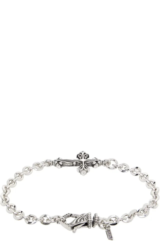 Emanuele Bicocchi Avelli Cross Bracelet, photo 2 of 3 from SSENSE