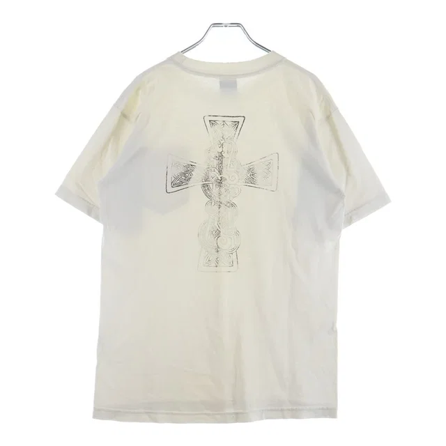 Chrome Hearts Vintage Back Celtic Cross Print Short Sleeve T-Shirt from The Reluxe