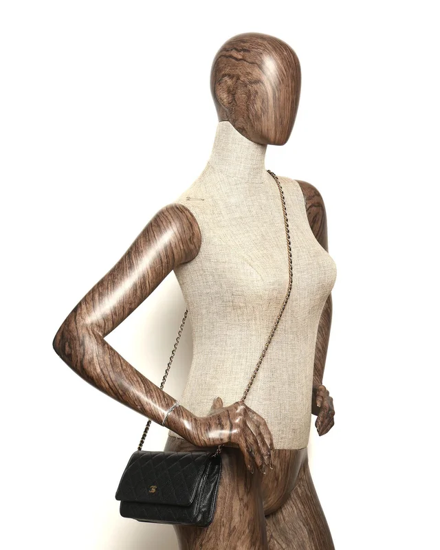 Chanel Classic Caviar Wallet On Chain Bag in Caviar leather from A Retro Tale, photo 10 of 10