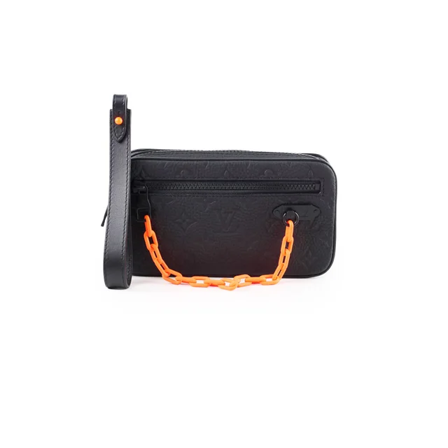 Louis Vuitton Pochette Volga in Leather from The Purse Affair