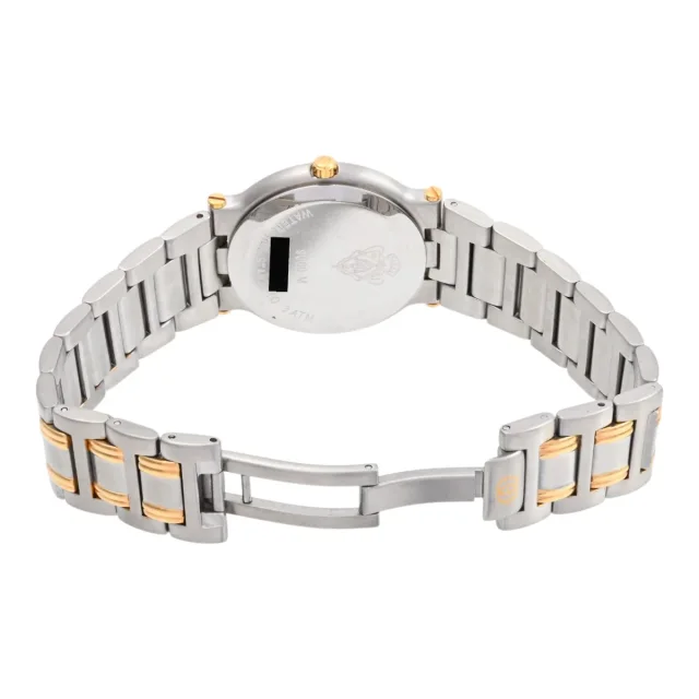 Gucci Round logo face watch 9000M quartz ivory from VINTAGE QOO TOKYO, photo 4 of 5