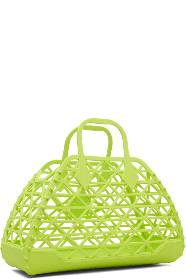 Vivienne Westwood Green X-Ray Tote, photo 3 of 4 from SSENSE