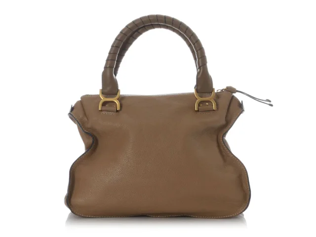 Chloé Medium Nut Calfskin Marcie in Calfskin from Ann's Fabulous Finds, photo 4 of 9