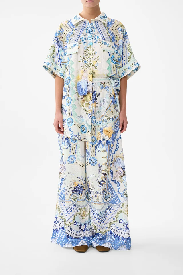 Camilla eBoutique WIDE LEG TROUSER WITH FRONT POCKETS MY HOMESPUN HEART from CAMILLA, photo 1 of 1