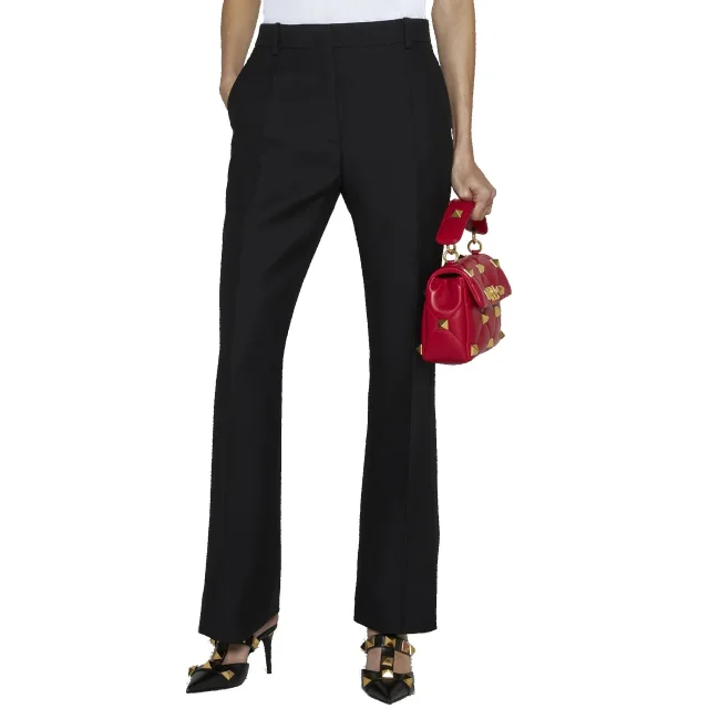 Valentino Wool And Silk Trousers, photo 2 of 3 from Balardi