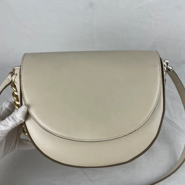 Stella McCartney Frayme Medium Flap Shoulder Bag in Vegan leather from Reowned, photo 4 of 10