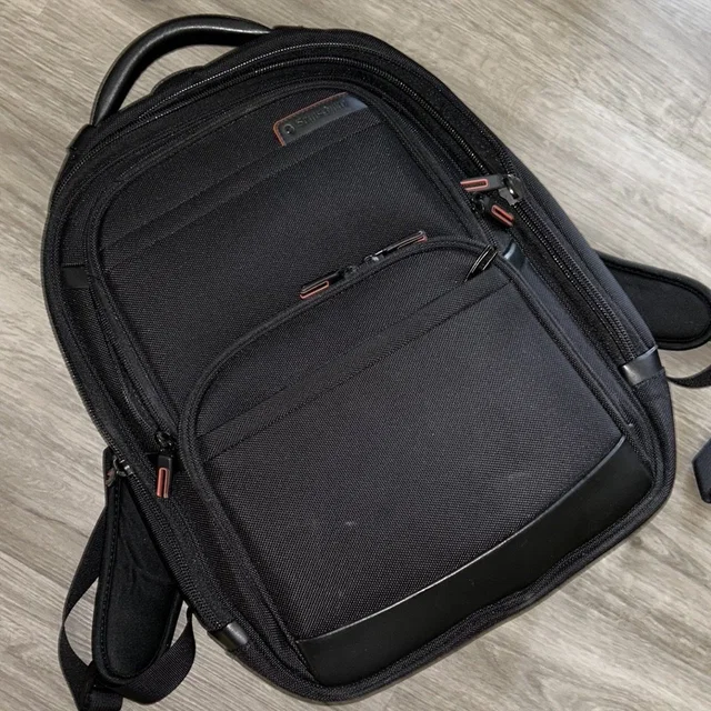 Samsonite Wharton Classic Business Travel Backpack in black Nylon from Poshmark