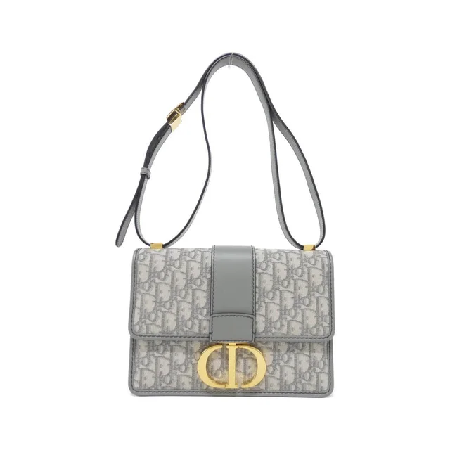 Dior Oblique 30 Montaigne Shoulder Bag in Canvas from The Reluxe